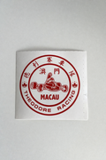 Theodore Racing Macau Heritage Sticker